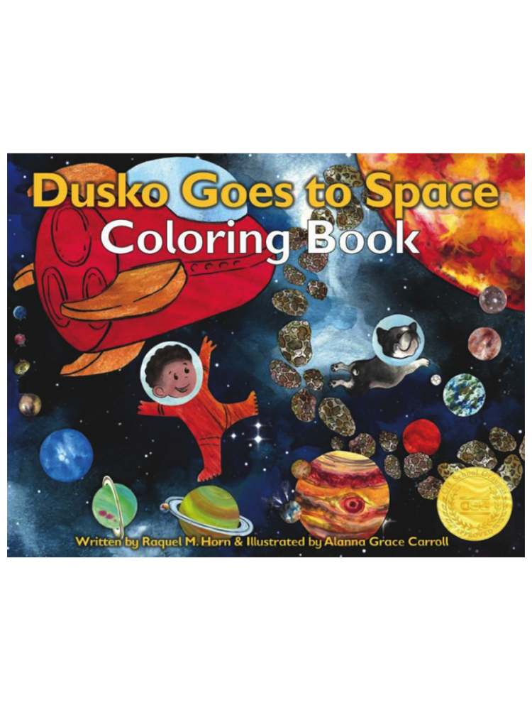 Dusko Goes To Space Coloring Book